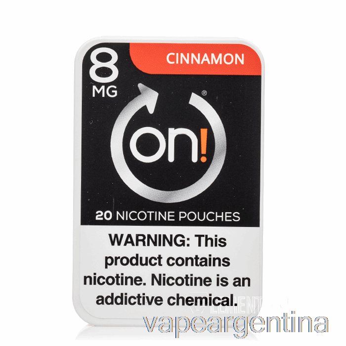 ¡en! Bolsitas De Nicotina - Canela 8mg Vape Argentina